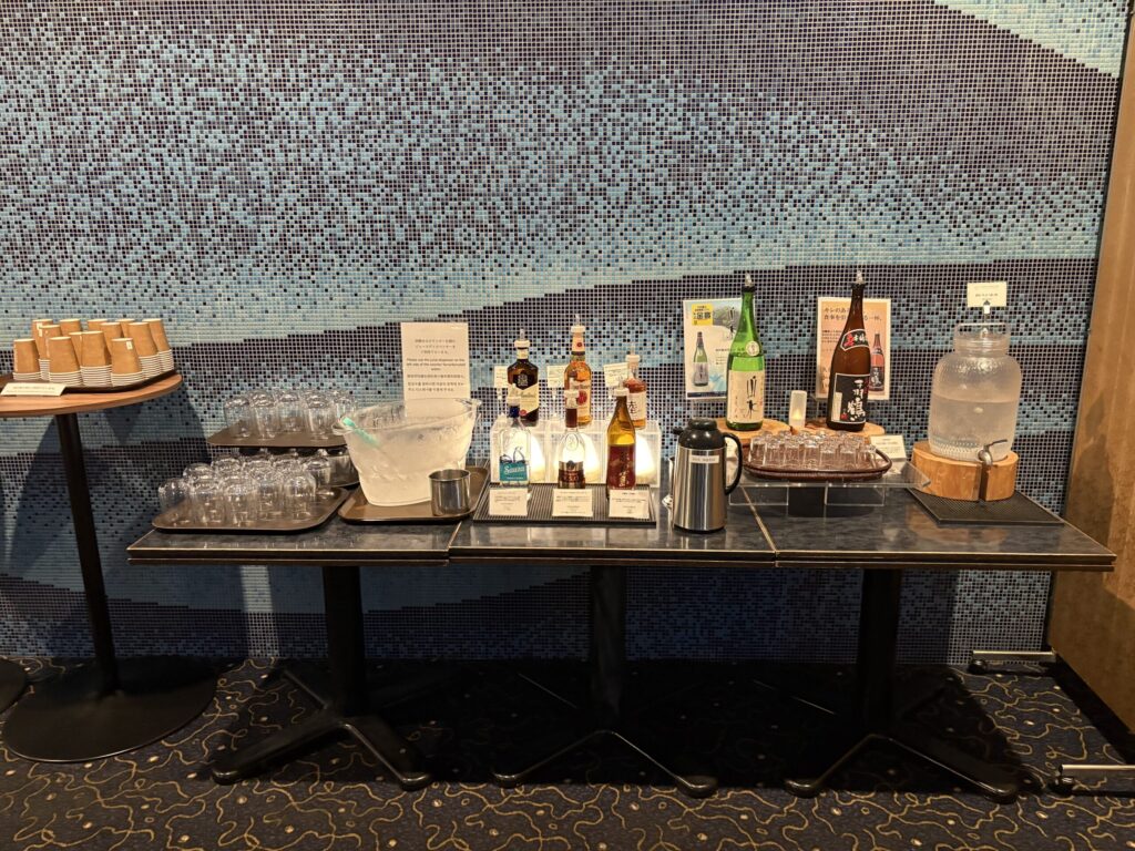 ナイトキャップの日本酒ドリンク